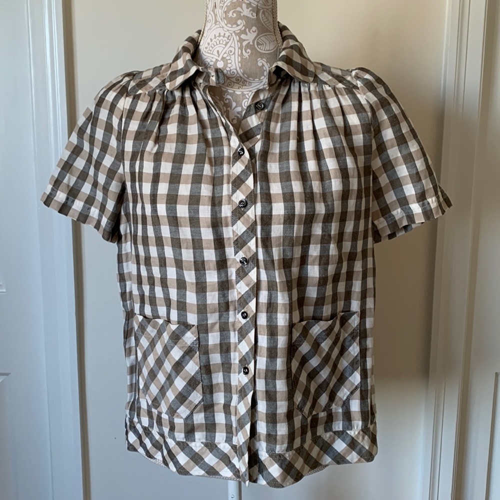 See by Chloe Couture Blouse, checkered and loose fitting